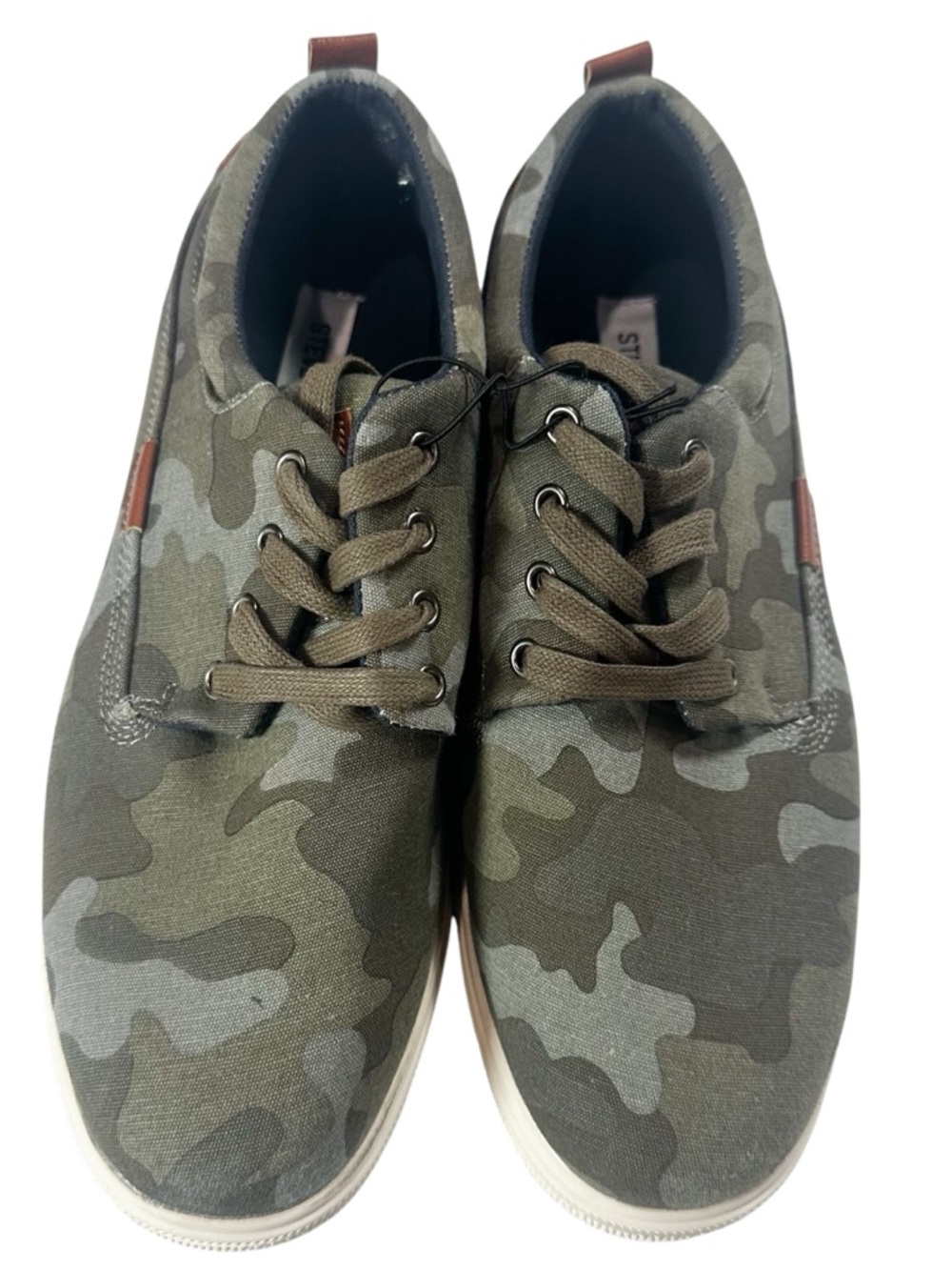 Steve Madden Bfender camo sneakers, lace up, canvas upper, Men’s size 7. NWOT - Picture 7 of 11